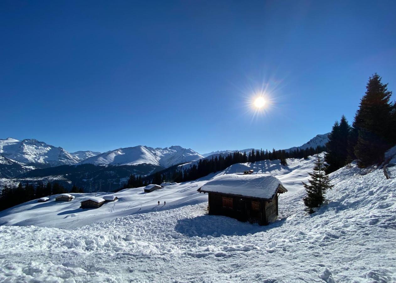 Ferienwohnung Dorfzentrum Disentis Exteriör bild