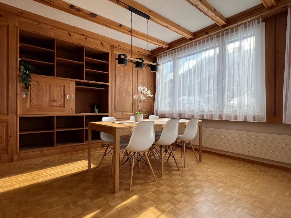 Ferienwohnung Dorfzentrum Disentis Exteriör bild